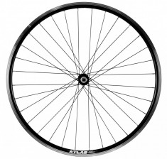Roata Fata Bicicleta Cerurim - 28 Inch, 32H, Butuc Quando Kt-A15F, Negru Ultimate FactoryBikes