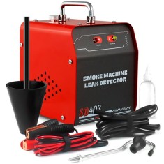 Detector de scurgeri cu fum Techstar&reg; SD403, Testare Profesionala pentru Sisteme EVAP, Conducte Auto si Admisie si Evacuare, Rosu/Negru