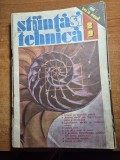 revista stiinta si tehnica august - septembrie 1990