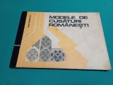MODELE DE CUSĂTURI ROM&Acirc;NEȘTI *ANA PINTILESCU / 1977* 3
