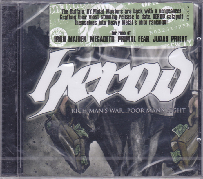 CD Trash: Herod &lrm;&ndash; Rich Man&#039;s War... Poor Man&#039;s Fight (2006, original, SIGILAT)
