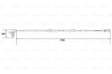 BOSCH 0 265 007 666 senzor,turatie roata