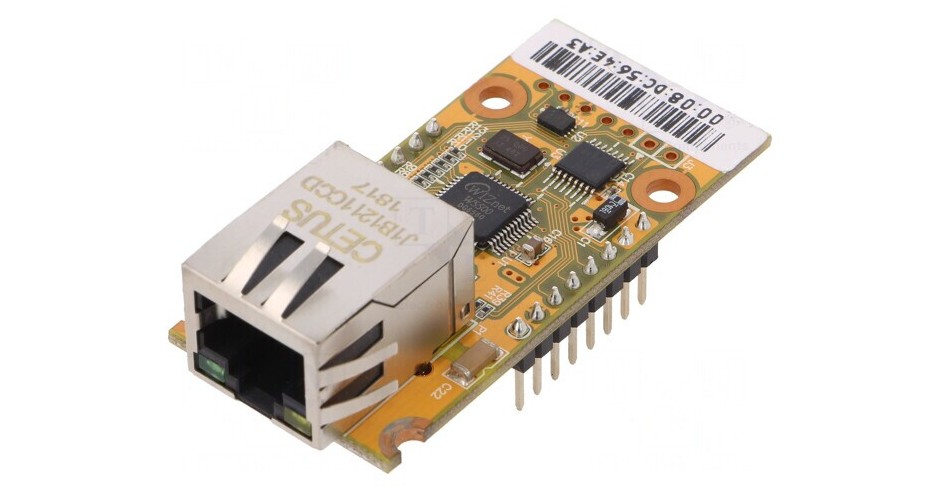 Modul Ethernet W5500 3,3V SPI RJ45 | Okazii.ro