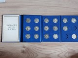 Lot cu 15 replici de monede din perioada Romei Antice (LE GRANDI FIGURE DI ROMA)