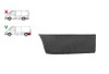 Segment reparatie colt aripa spate Ford Transit (Ve64), 1992-2000; Transit (Ve83), 06.1994-07.2000; model: lungime, montare spate, stanga, inferior;