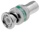 Conector BNC mufă tată 75&Omega; RG6 crimpate 360 TRUE