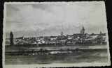 Carte postala, Sibiu vedere generala 1943