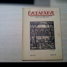 LUCEAFARUL Revista Culturala, Literara si Atistica - II Nr.3/1936 - CATUL BOGDAN