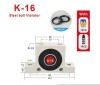 Vibrator Pneumatic Oscilant K16, 13250 VPM, 440 N, CH118. Beton, Conveioare, Cereale, Banda Rulare. Durabil si Eficient!