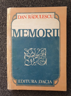 MEMORII - Dan Radulescu foto