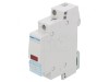 Lampă LED Roșie pentru Șină DIN 230V