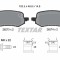 TEXTAR 2627301 set placute frana,frana disc