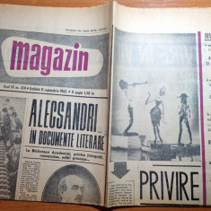 magazin 11 septembrie 1965-articol vasile alecsandri,uzina mecanica slatina