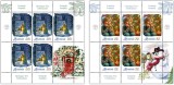 ROMANIA 2023 SERBARILE BRADULUI Minicoala 5 timbre + 1 vinieta LP.2446 MNH**