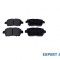 Set placute frana fata Toyota IQ (2009-&gt;)[_J1_]