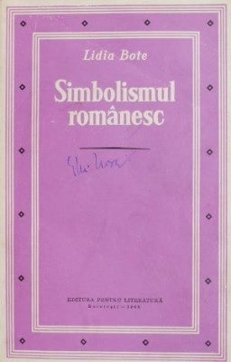 Simbolismul romanesc - Lidia Bote foto