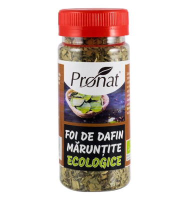 Frunze de Dafin Bio Maruntite Pronat 25gr foto