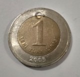 Turcia - 1 Lira 2005 - L5, Europa
