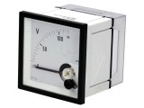 Voltmetru Panou 0-120V True RMS Clasa 1.5