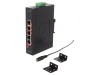 Switch Ethernet Neadministrabil 5 Porturi 12-48VDC LNX-500A