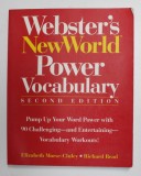 WEBSTER &#039;S NEW WORLD POWER VOCABULARY by ELIZABETH MORSE - CLULEY and RICHARD READ , 1994