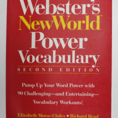 WEBSTER 'S NEW WORLD POWER VOCABULARY by ELIZABETH MORSE - CLULEY and RICHARD READ , 1994