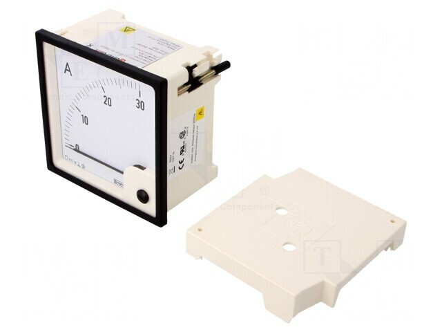 Ampermetru de Panou DC 0-30A 96x96mm