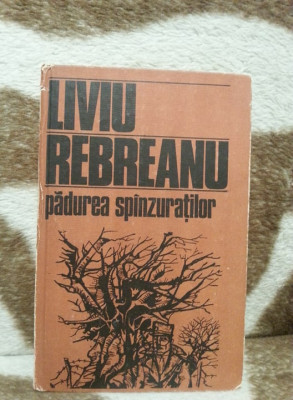 PADUREA SPANZURATILOR-LIVIU REBREANU foto