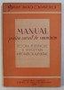 MANUAL PENTRU CURSUL DE SANMINIM , SECTORUL DE DESFACERE SI DEPOZITARE A PRODUSELOR ALIMENTARE , 1955
