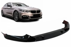 Prelungire Bara Fata Negru Lucios BMW Seria 5 G30 G31 (2017-2019) M Sport Design Performance AutoTuning foto