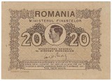 ROMANIA 20 LEI 1945 , P - 76 , UNC , necirculata
