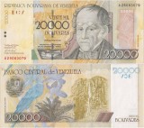 2001 (16 VIII), 20,000 Bol&iacute;vares (P-86a) - Venezuela - stare XF