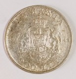 ROMANIA 200 LEI 1942 ARGINT XF ( CITITI DESCRIEREA )