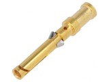 Pin mamă cupru nichelat aurit 1,5mm2 crimpat Han&reg; D