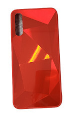 Huse silicon si acril cu textura diamant Samsung A50 ; A50s ; A30s , Rosu foto