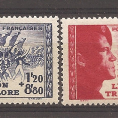 Franta 1942 - Legiunea tricolora, MNH