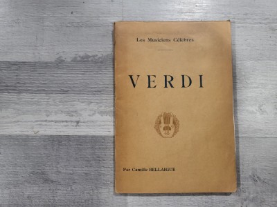Verdi de Camille Bellaigue foto