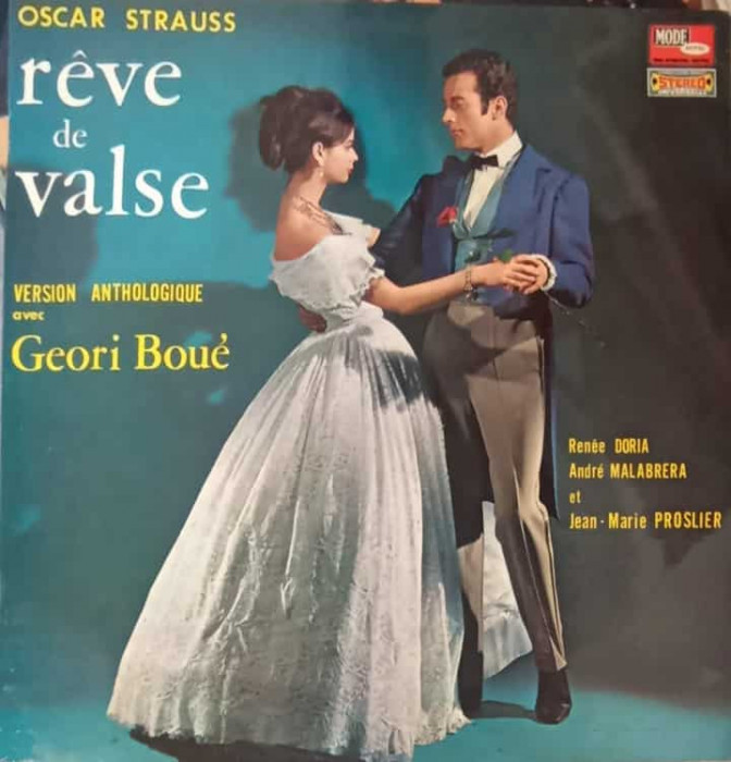 Disc vinil, LP. Reve De Valse-OSCAR STRAUS