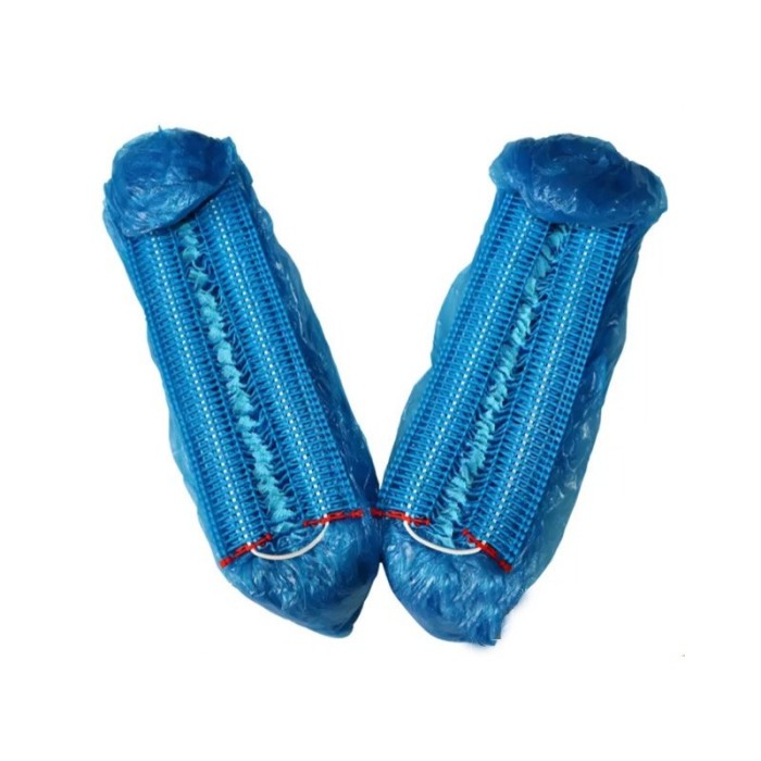 Set 100 buc Acoperitori Pantofi, Botosi, Cipici, HDPE 2.2gr, pentru Dispenser Trafic Intens