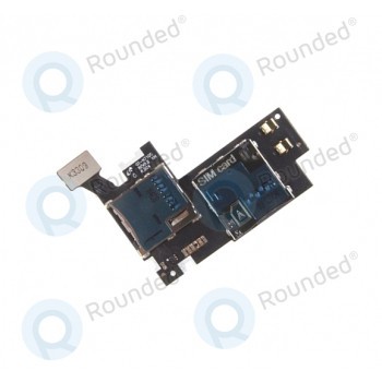 Samsung Galaxy Note 2 4G (N7105) Card SIM, modul micro SD foto