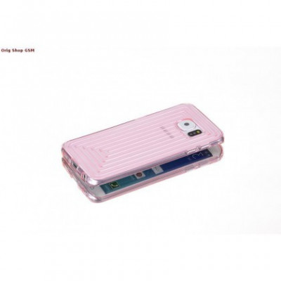 Husa Ultra Slim CADDY Samsung G925 Galaxy S6 Edge Pink foto