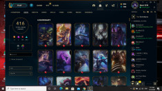 vand cont de lol 416 skins foto