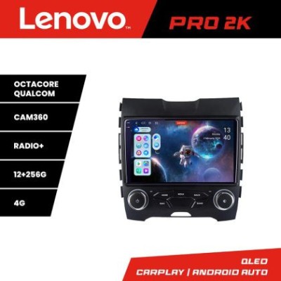 Navigatie Ford Edge 2015-2021 midline Lenovo Kit-edge-mid 8 core QLED 2K 12+256 360 Android Waze USB Navigatie Internet Youtube Radio CarStore Technol foto