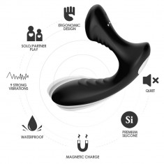 Stimulator de prostată plug anal masor 15cm 9try