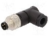 Conector M8, 3 pini, clasa etanseitate IP67, MURR ELEKTRONIK - 7000-08441-0000000
