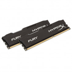 Memorie HyperX Fury Black 8GB DDR3 1866 MHz CL10 Dual Channel Kit foto