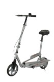 Cumpara ieftin Trotineta Kinderauto Pegasus, cu pedale si scaun, reglabila si pliabila, sistem amortizare si franare, roti cauciuc pline, gri