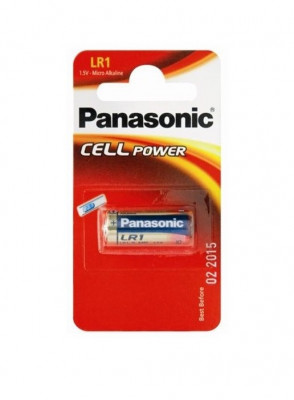 Baterie Panasonic LR1 alcalina 1,5V N Lady set 1 buc. foto