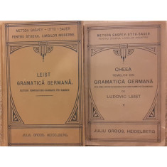Leist Gramatica germana / Cheia temelor din gramatica germana