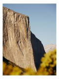 Tablou Canvas, "St&acirc;ncile impozante ale naturii grandioase", St&acirc;ncă, Impresionant, Natură, Verticalitate, Munți, Vegetație, Cer, Soare, Peisaj, Granit,
